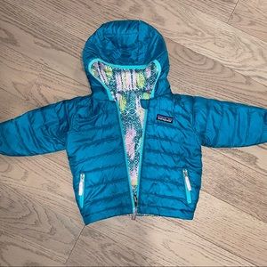 Patagonia, 12 months, toddler reversible puffer